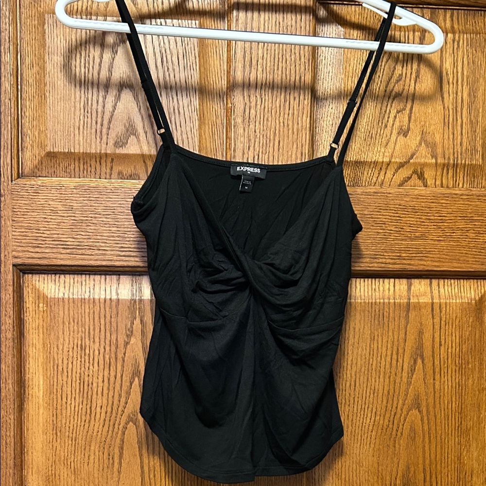 Express Elegant Black Camisole Top